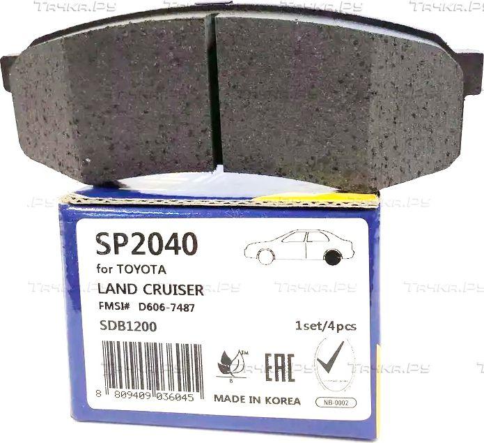 Brake Pad Rr Toyota Land Cruiser 4000 Cc Hi-Q Korean